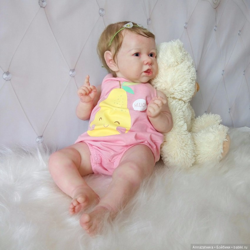 Малышка Саския — Куклы Реборн (Reborn): работы мастеров