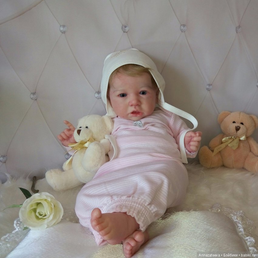 Малышка Саския — Куклы Реборн (Reborn): работы мастеров