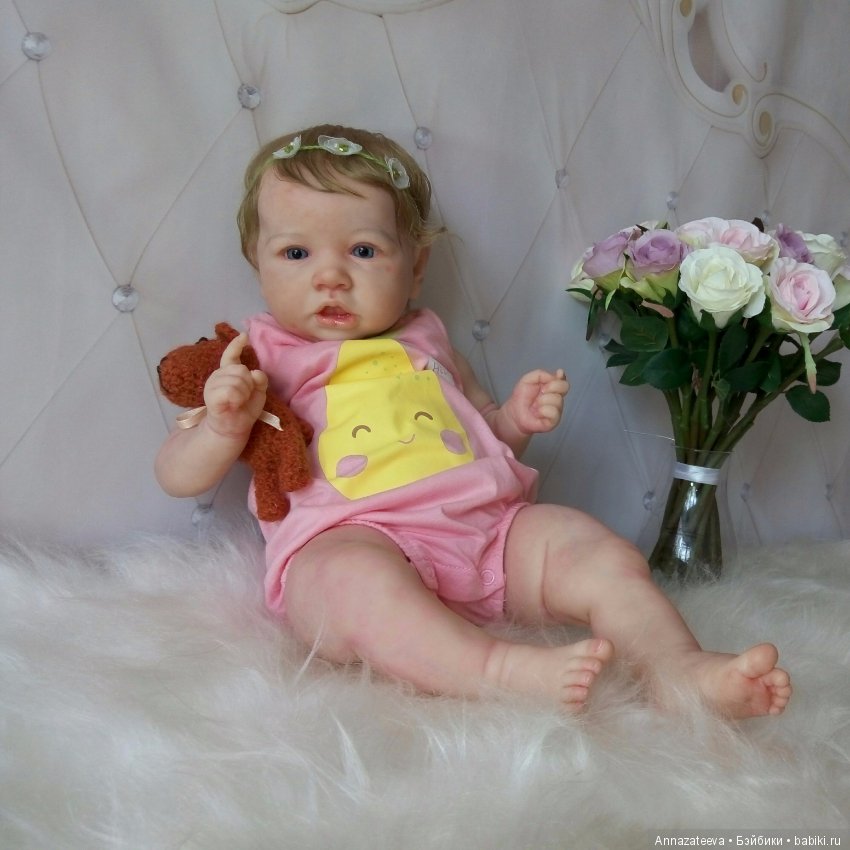 Малышка Саския — Куклы Реборн (Reborn): работы мастеров (фото 3)