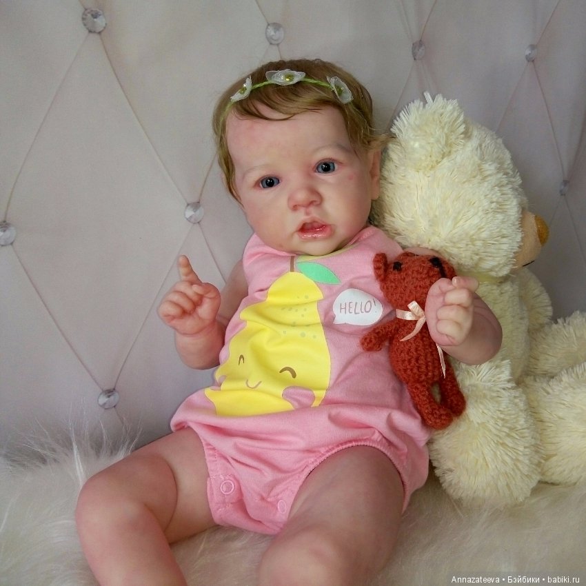 Малышка Саския — Куклы Реборн (Reborn): работы мастеров (фото 8)