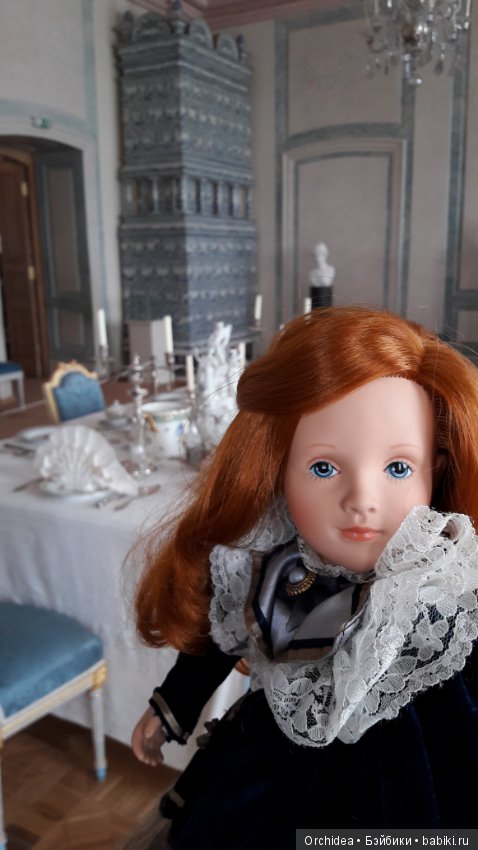 Дворец Рундале, Латвия. Прогулка с Элизабет