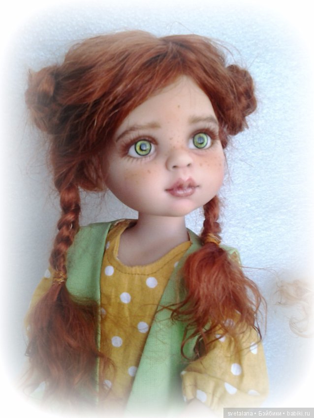 Ксюша и Луша. Сестрички-солнышки. ООАК Паола Рейна