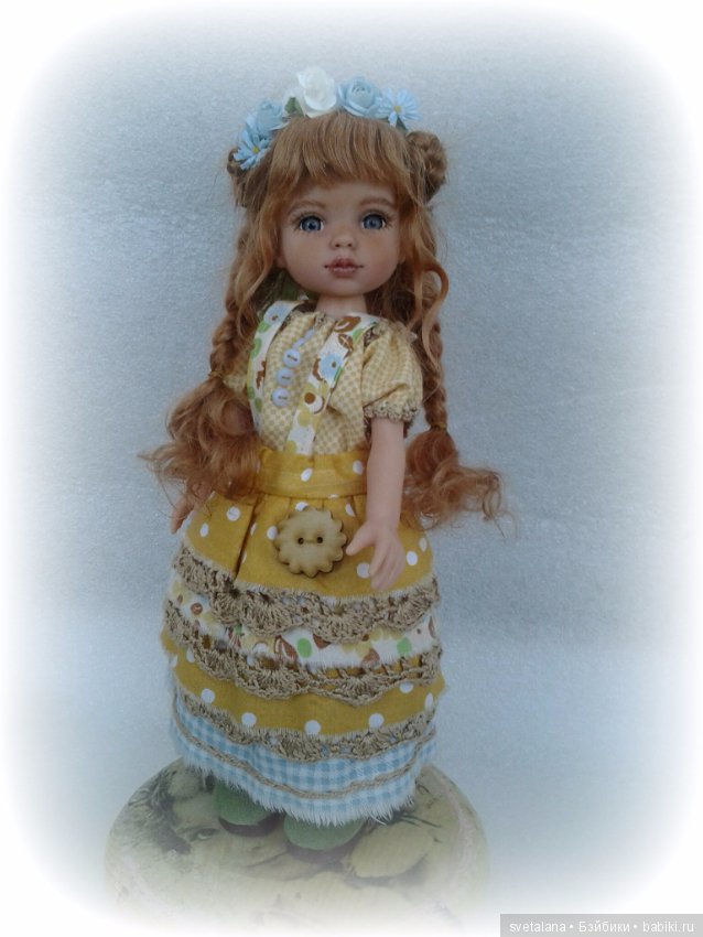 Ксюша и Луша. Сестрички-солнышки. ООАК Паола Рейна (фото 9)