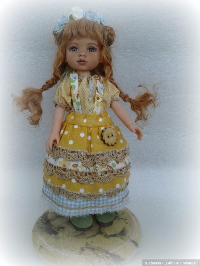 Ксюша и Луша. Сестрички-солнышки. ООАК Паола Рейна