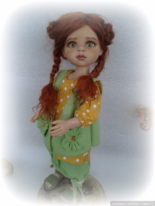 Ксюша и Луша. Сестрички-солнышки. ООАК Паола Рейна (фото 4)