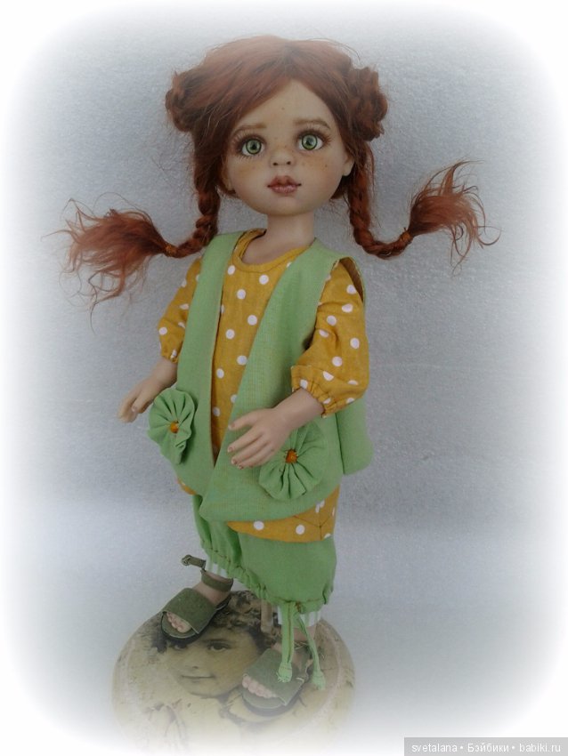 Ксюша и Луша. Сестрички-солнышки. ООАК Паола Рейна (фото 7)