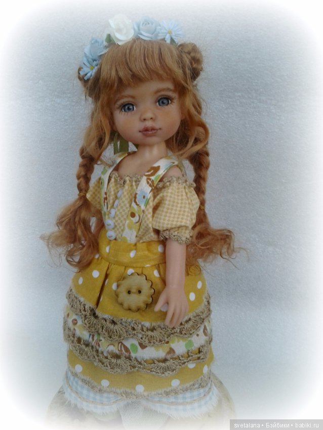 Ксюша и Луша. Сестрички-солнышки. ООАК Паола Рейна