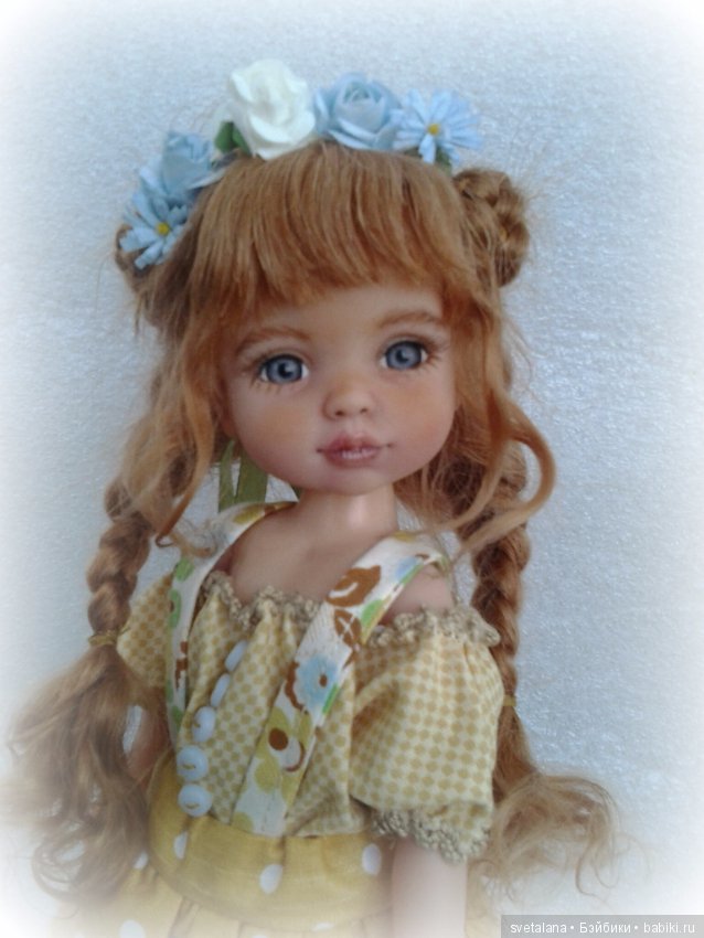 Ксюша и Луша. Сестрички-солнышки. ООАК Паола Рейна