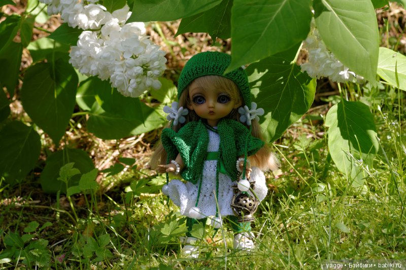 Гном-хранитель белого цвета (фото 6)