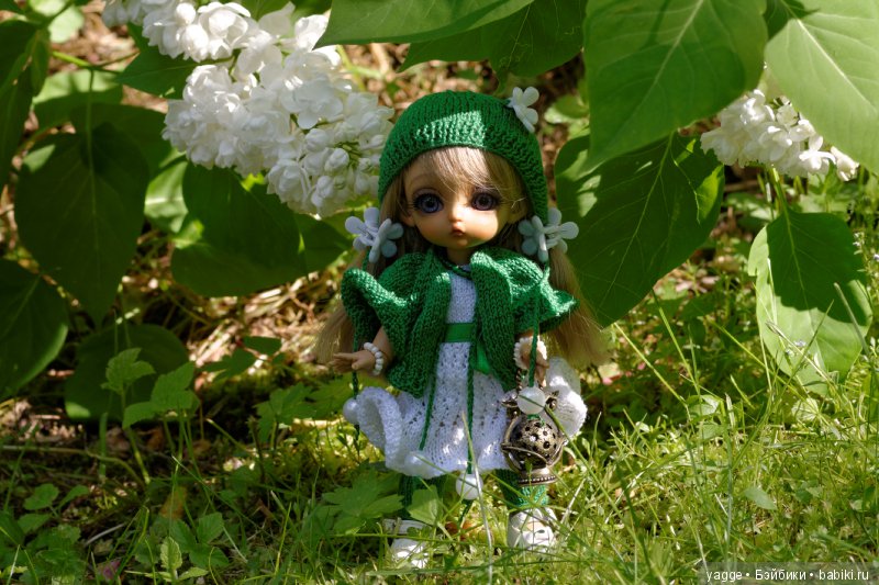 Гном-хранитель белого цвета (фото 5)