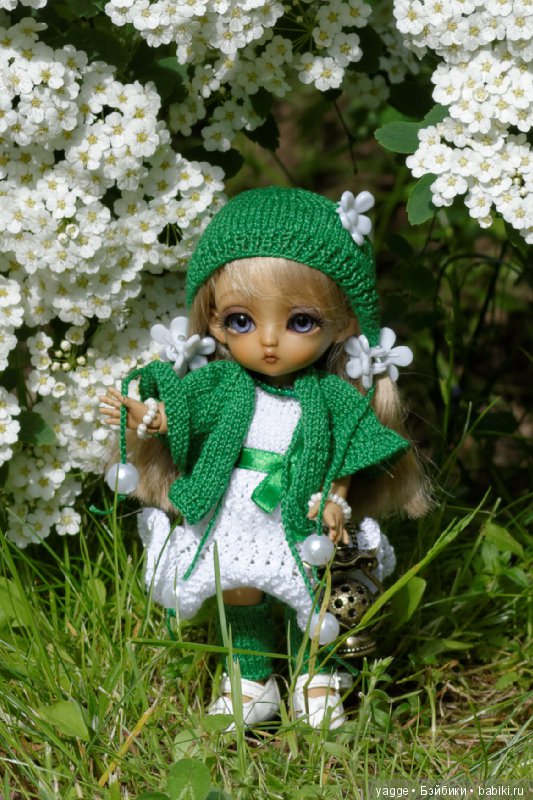 Гном-хранитель белого цвета (фото 4)