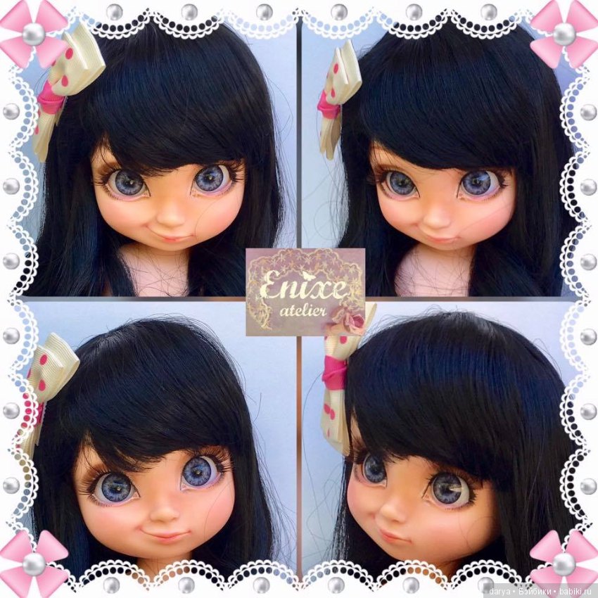 Авторские мейки кукол Disney Pricess от Enixe Atelier