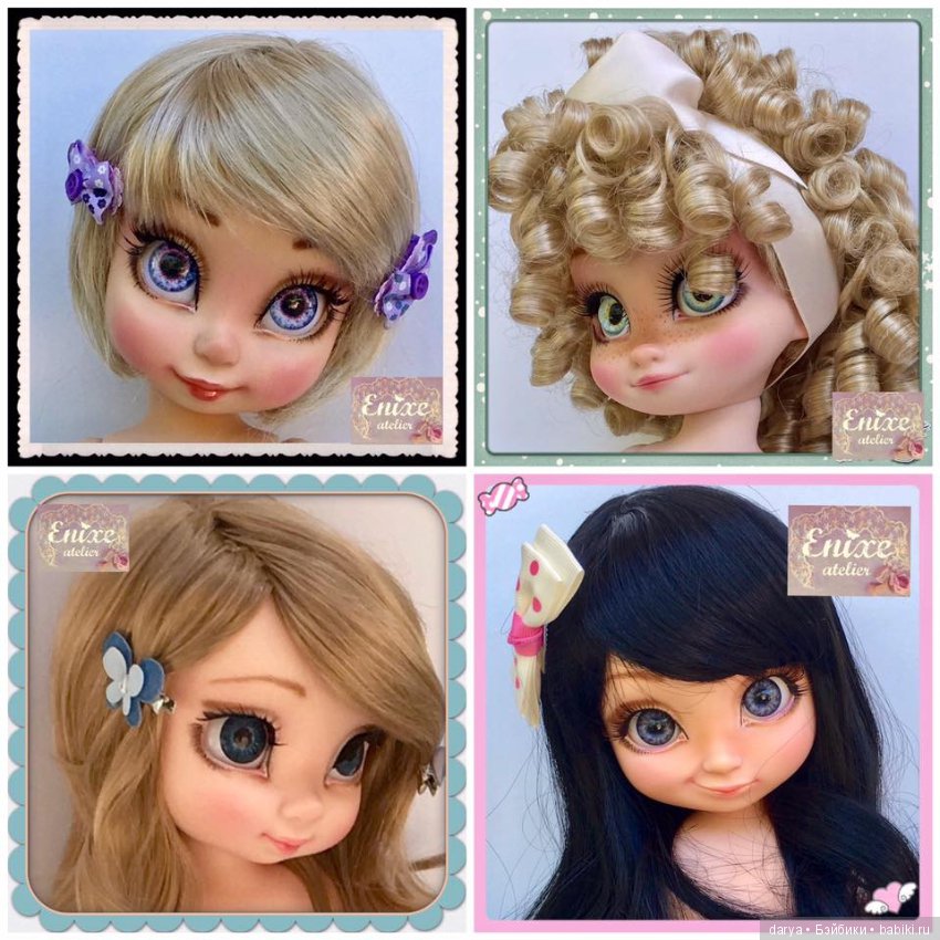 Авторские мейки кукол Disney Pricess от Enixe Atelier (фото 3)