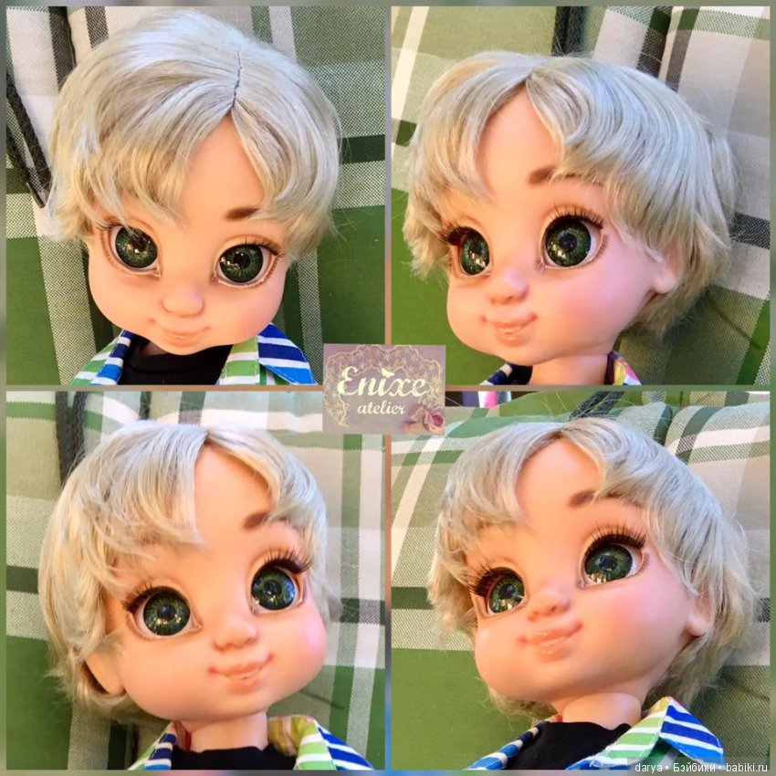 Авторские мейки кукол Disney Pricess от Enixe Atelier (фото 7)