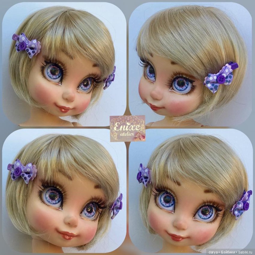 Авторские мейки кукол Disney Pricess от Enixe Atelier