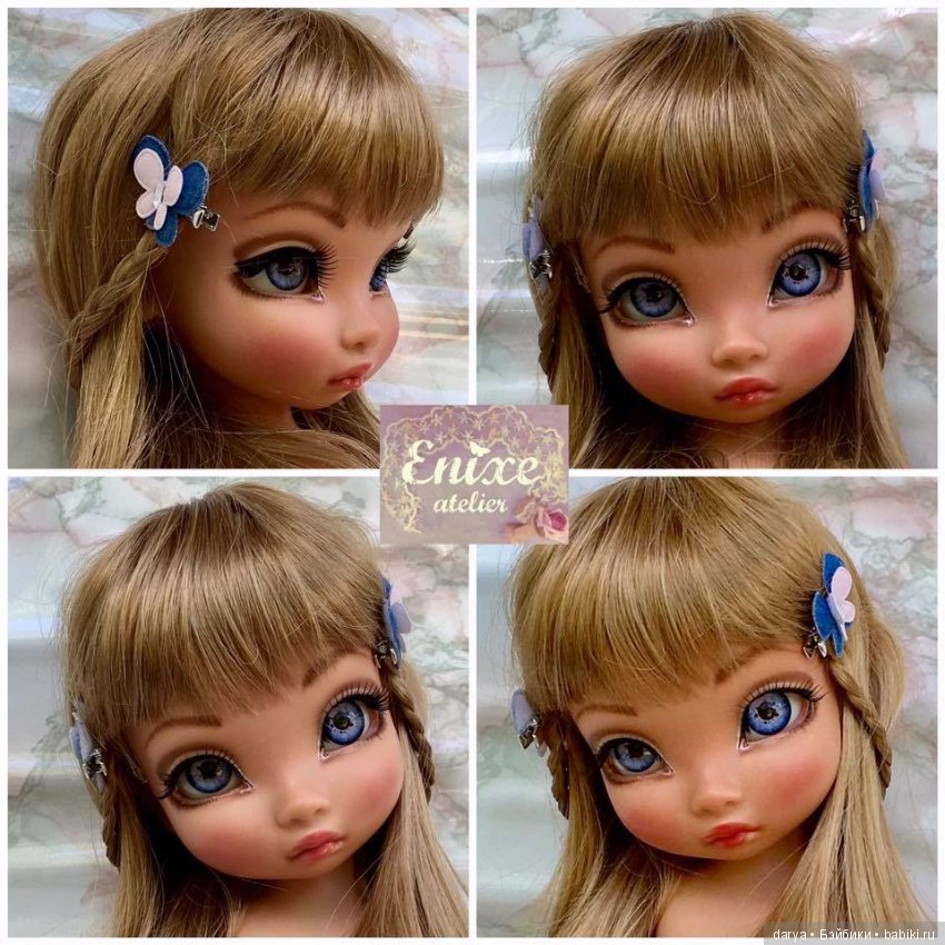 Авторские мейки кукол Disney Pricess от Enixe Atelier (фото 5)