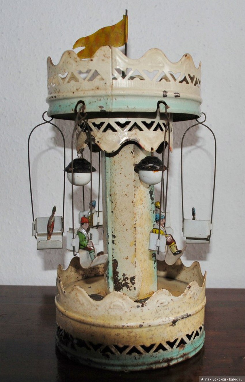 Карусели. Механические антикварные игрушки