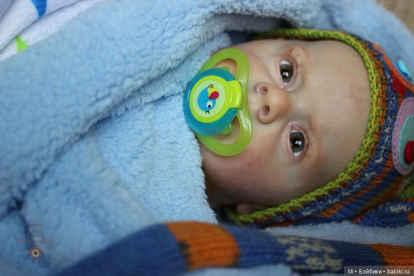 Малыш реборн Майк скульптора Natali Blick