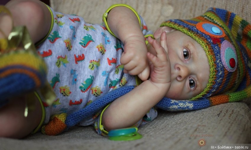 Малыш реборн Майк скульптора Natali Blick