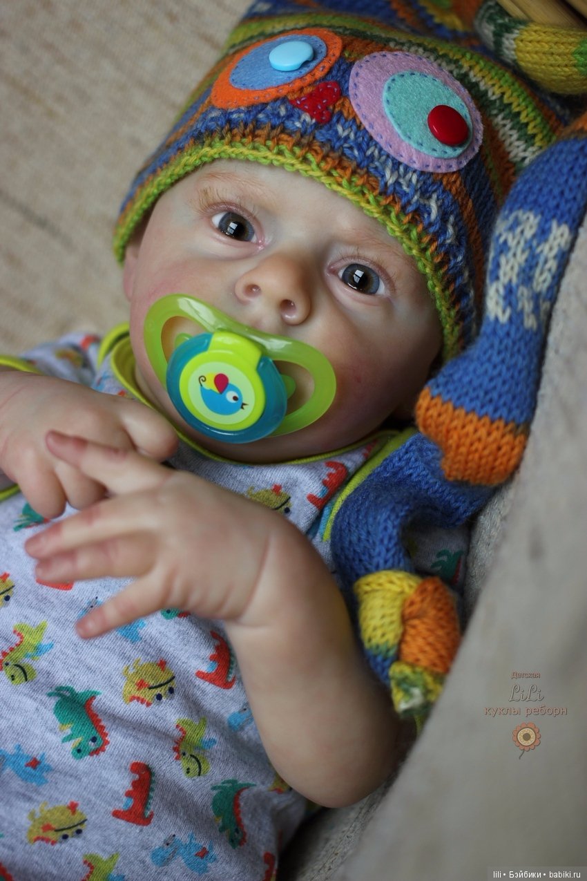 Малыш реборн Майк скульптора Natali Blick (фото 8)