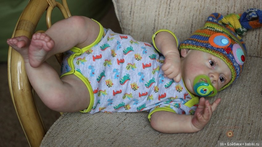 Малыш реборн Майк скульптора Natali Blick