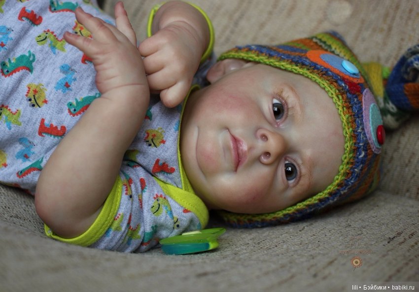 Малыш реборн Майк скульптора Natali Blick