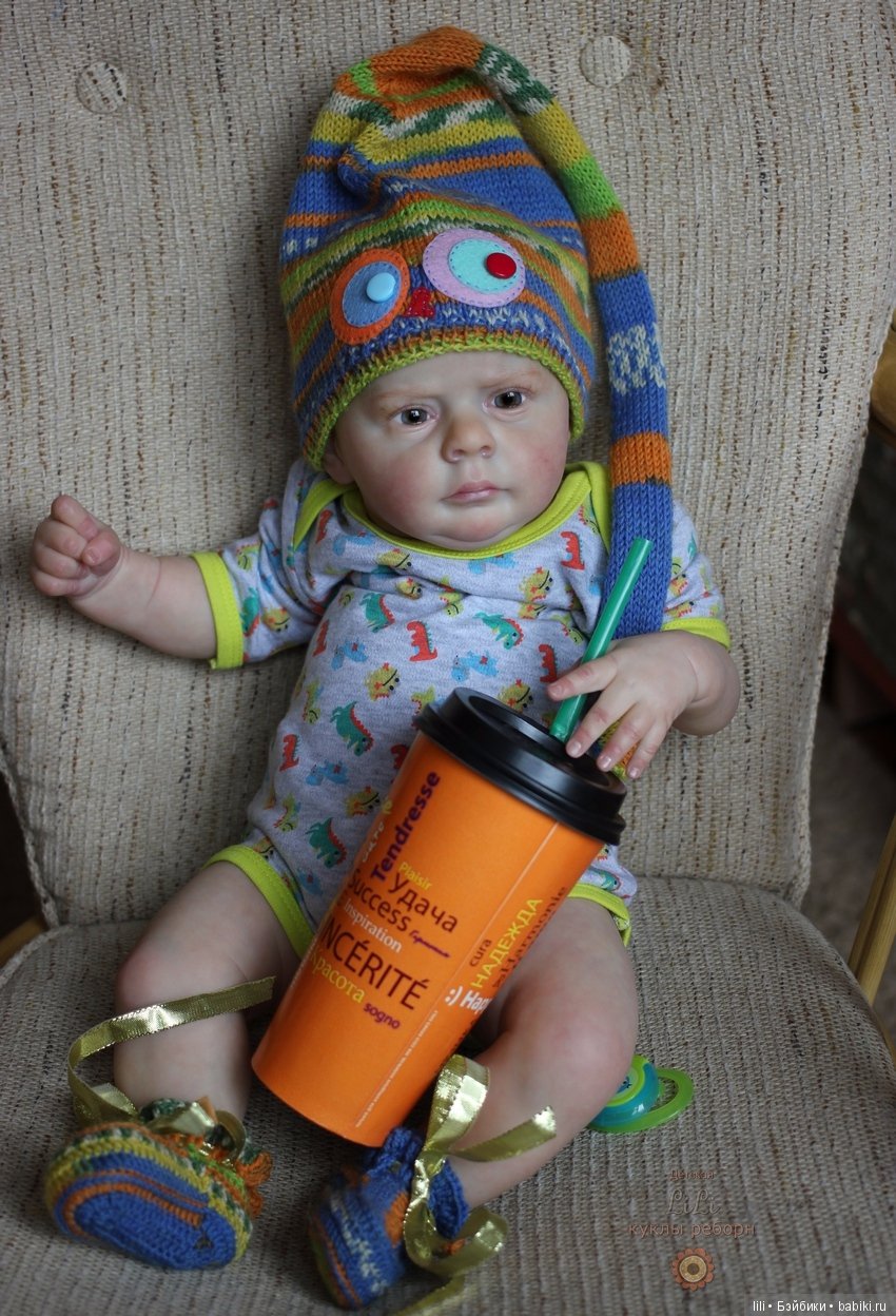 Малыш реборн Майк скульптора Natali Blick (фото 10)