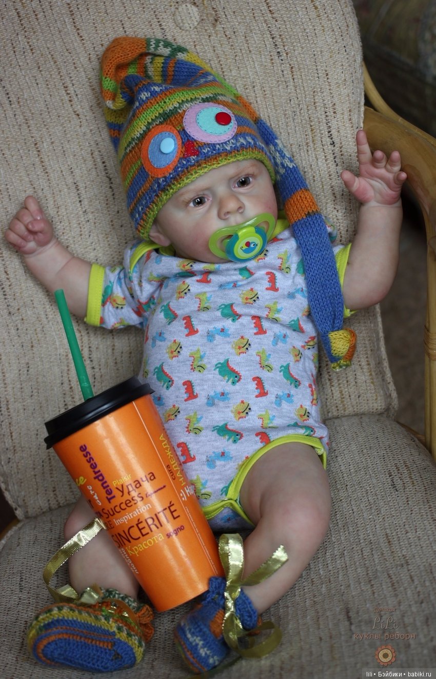 Малыш реборн Майк скульптора Natali Blick