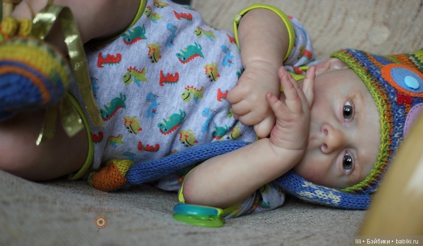 Малыш реборн Майк скульптора Natali Blick