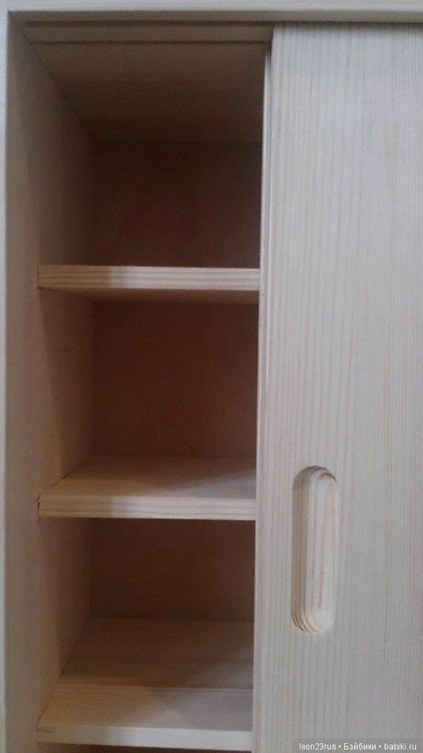 Шкаф-купе для одежды кукол 30-35 см (фото 10)