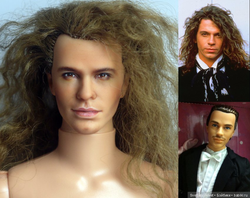 Портретный ООАК - Майкл Хатченс (фото 5)