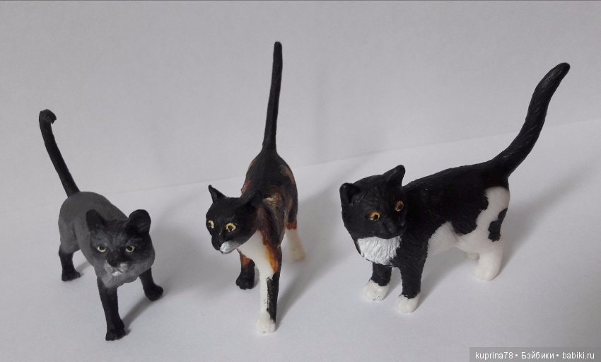 Банда в полосатых купальниках или мои миниатюрные котэ (фото 2)