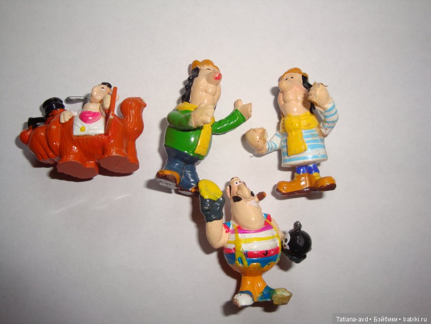 Киндеры по мультфильмам. Приключения капитана Врунгеля