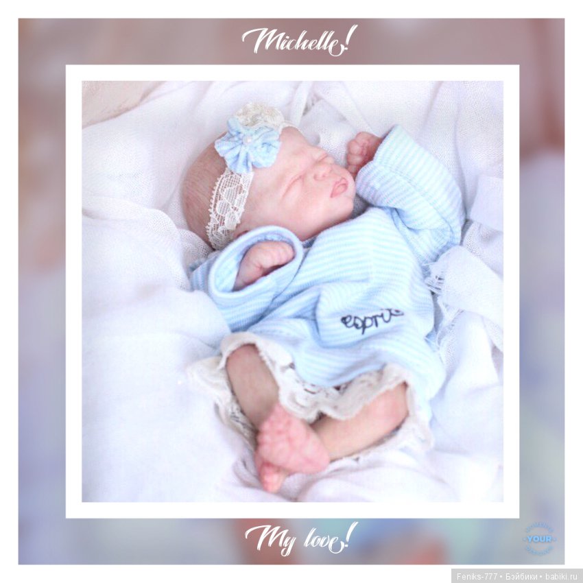 Принцесса Мишель! Кукла реборн Даши Костенко