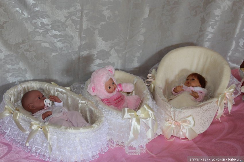 Люлечки для кукол деток — Мебель для кукол и домиков: фото