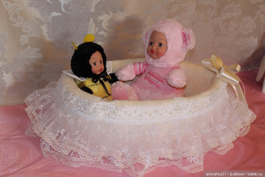 Люлечки для кукол деток — Мебель для кукол и домиков: фото