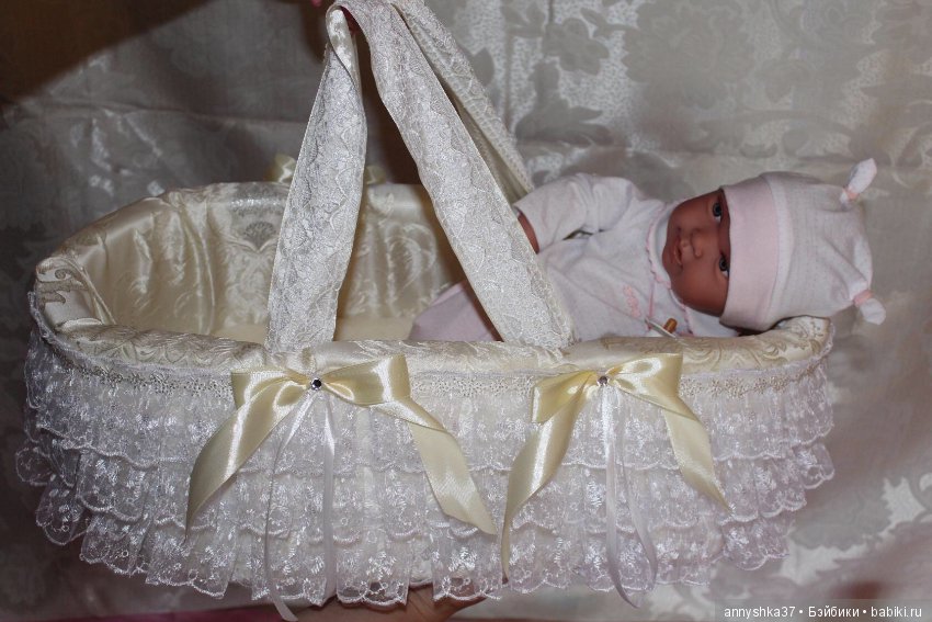 Люлечки для кукол деток — Мебель для кукол и домиков: фото (фото 6)