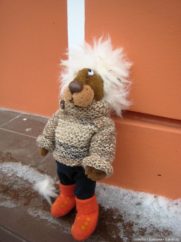 Время львов — Текстильные игрушки и примитивы: кофейные (фото 2)