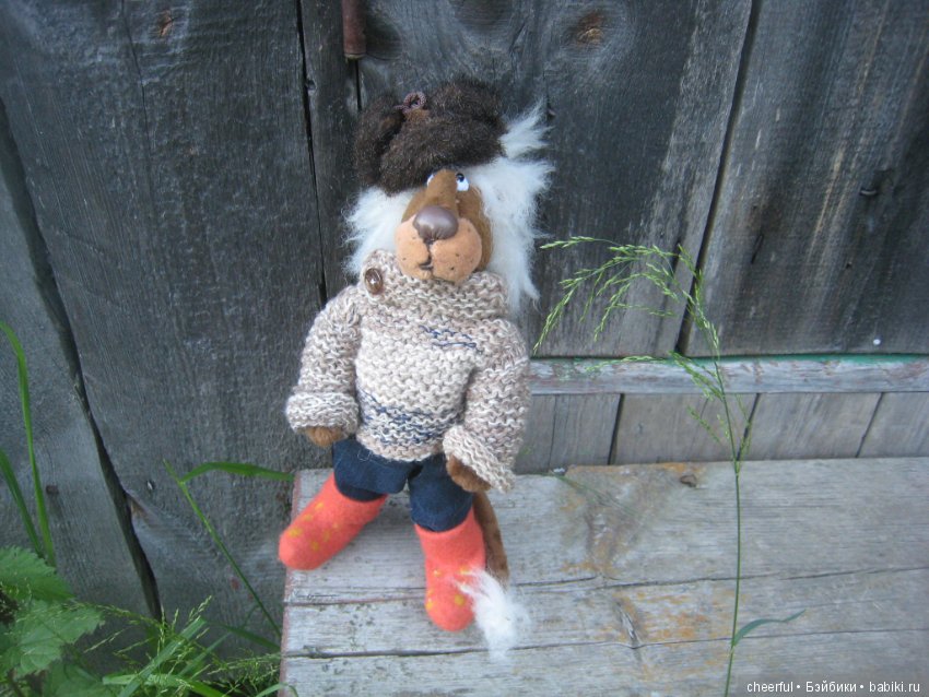 Время львов — Текстильные игрушки и примитивы: кофейные