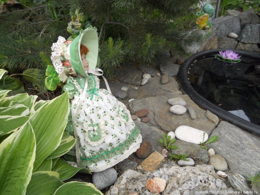 В оттенках синего и зеленого