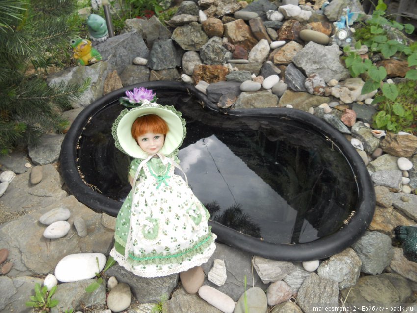 В оттенках синего и зеленого