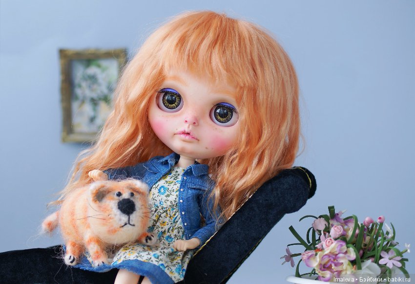 Моя обновленная Алиса (кастом ТБЛ) и кот Батон (фото 2)