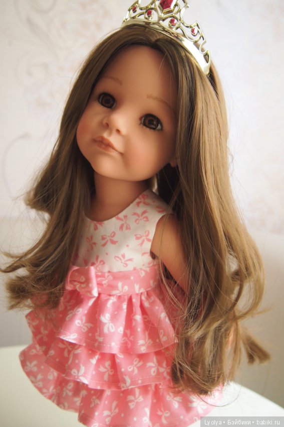 Платье для Принцессы. Выкройка для Gotz