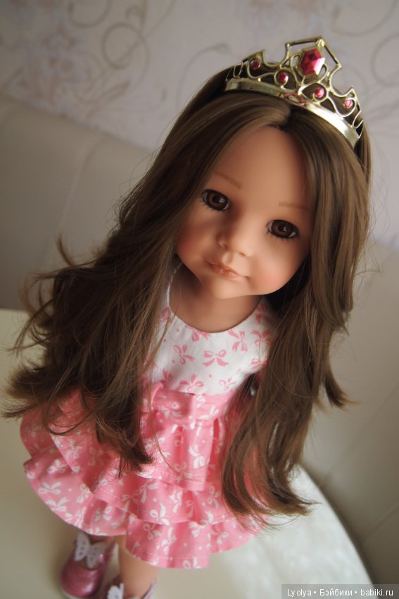 Платье для Принцессы. Выкройка для Gotz