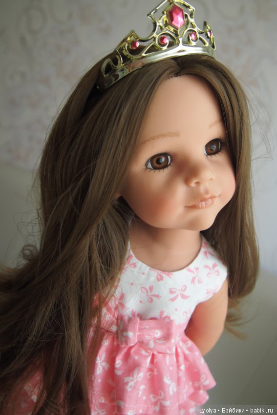 Платье для Принцессы. Выкройка для Gotz