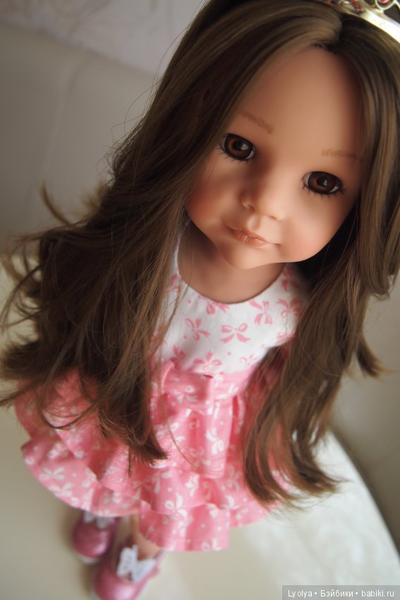 Платье для Принцессы. Выкройка для Gotz