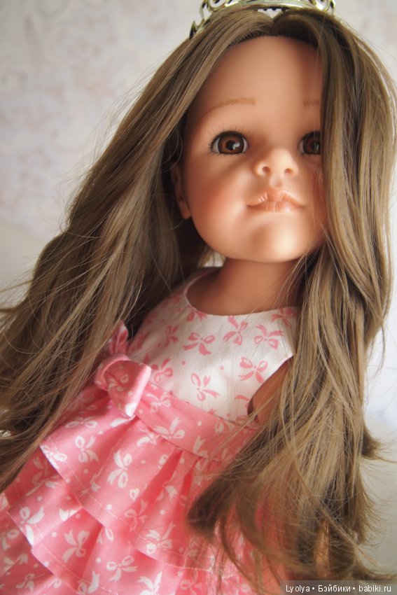 Платье для Принцессы. Выкройка для Gotz