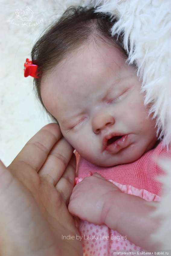 Малышка-реборн Инди, Indie kit by Laura Lee Eagles