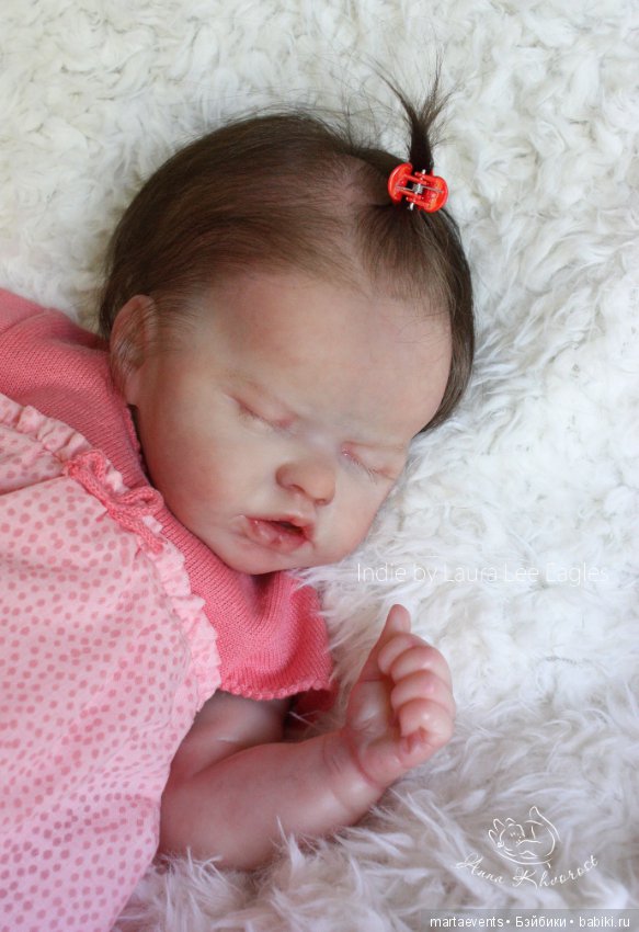 Малышка-реборн Инди, Indie kit by Laura Lee Eagles (фото 8)