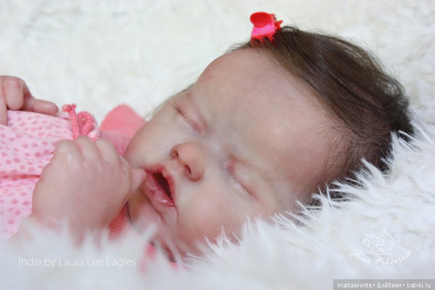 Малышка-реборн Инди, Indie kit by Laura Lee Eagles